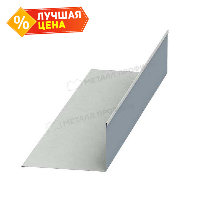 Планка примыкания нижняя 250х122х2000 (ECOSTEEL_T-01-Сосна-0.5)